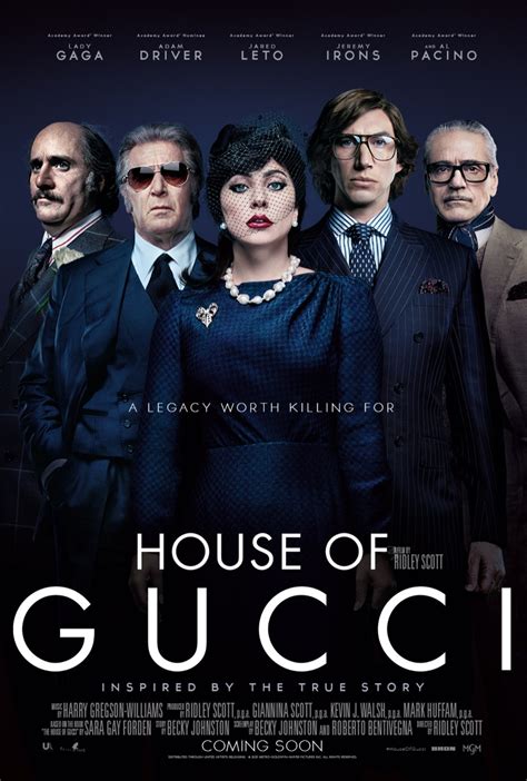 can i stream gucci movie|house of Gucci movie 2021.